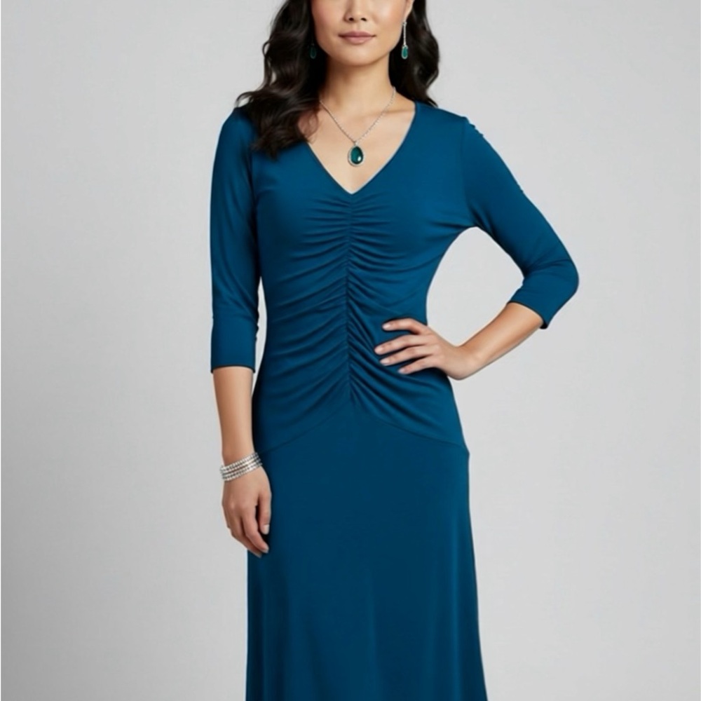SHAPEWEAR COCKTAIL/WORK‎ DRESS BODYCON COMPRESSION- NUE BY SHANI -SIZE 8  NWT